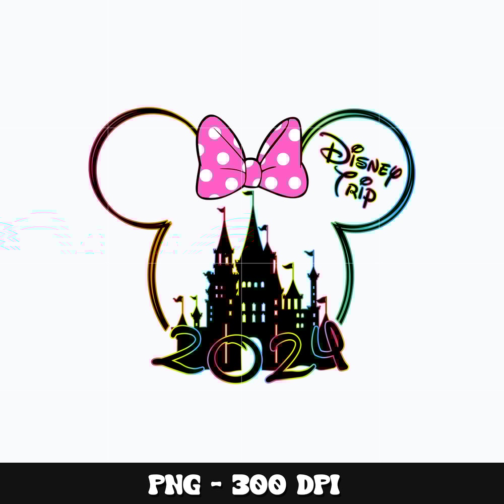 Minnie disney trip 2024 Png