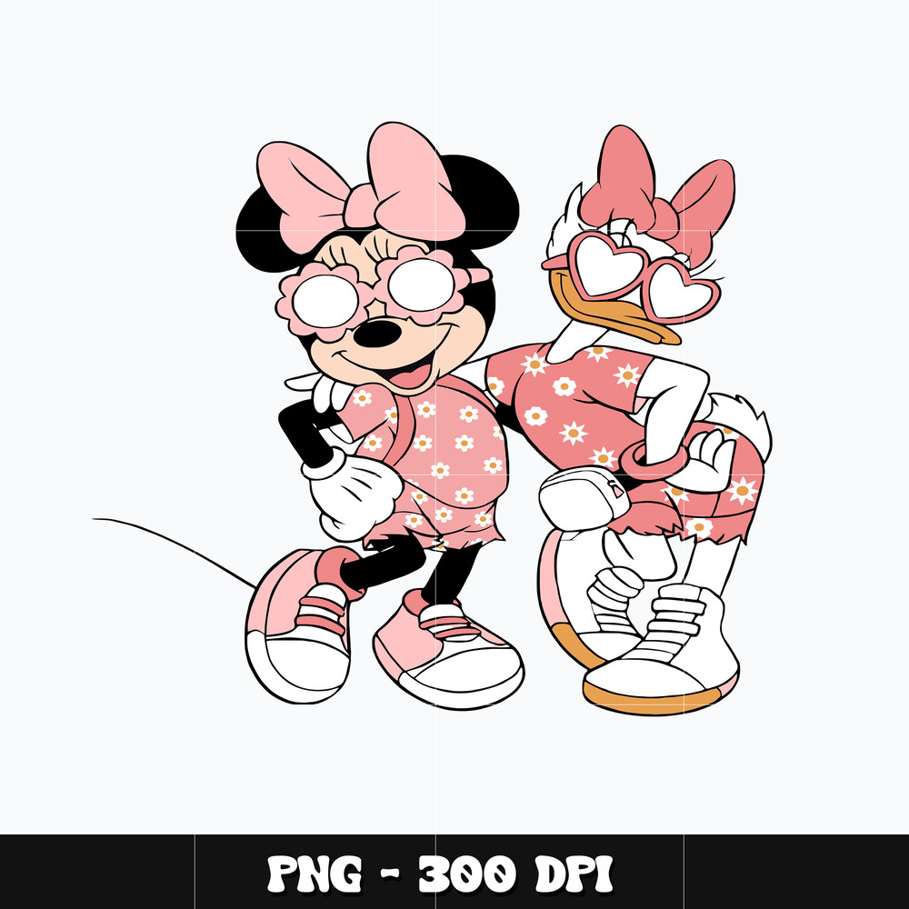 Minnie mouse and daisy duck Png