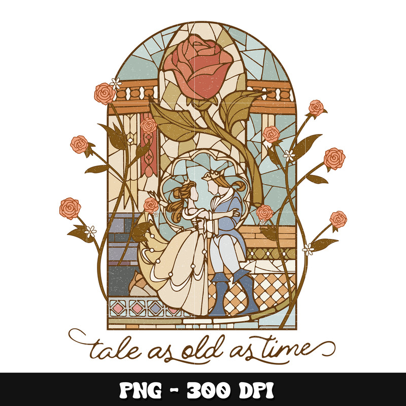Belle tale as old as times png