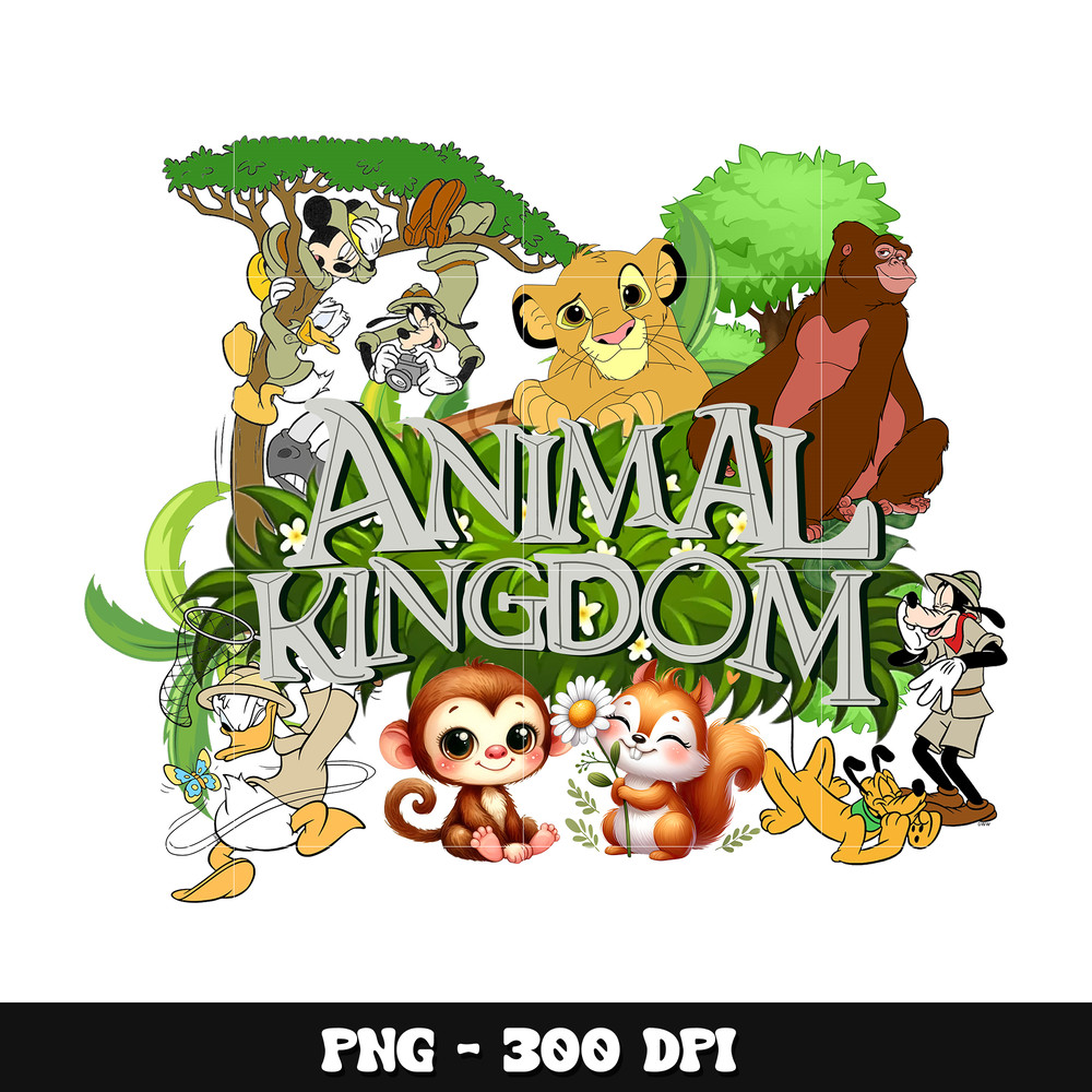 Mickey disney animal kingdom png