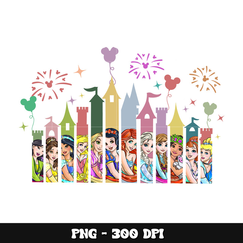Disney princess castle png