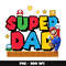 Mario super dad png