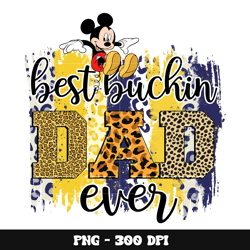 mickey best buchin dad ever png