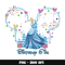 Mickey Cinderella birthday girl png