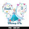 Mickey elsa 3rd birthday girl png