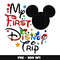 Mickey first disney trip png