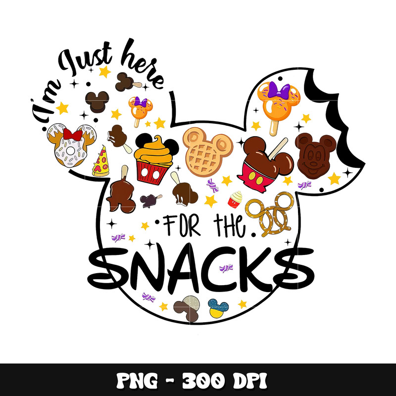 Mickey for the snacks png