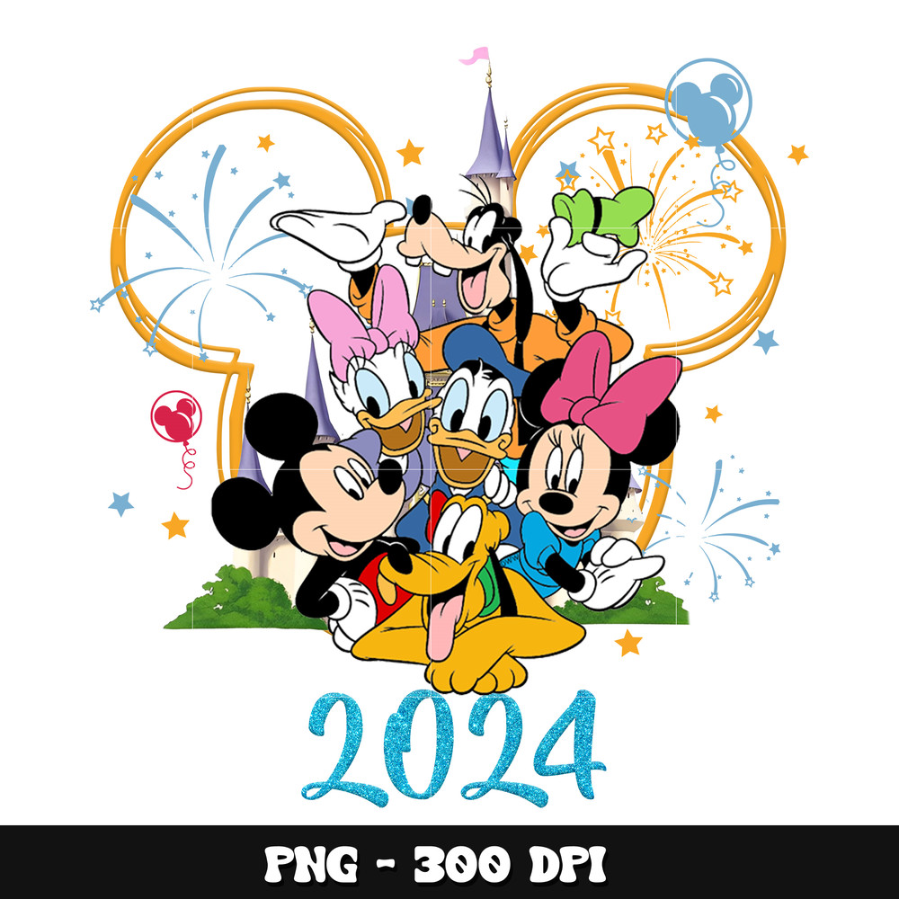Mickey friends 2024 png