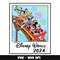 Mickey friends disney world 2024 png