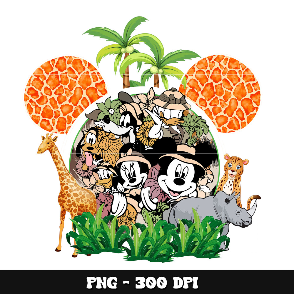 Mickey head animal kingdom png