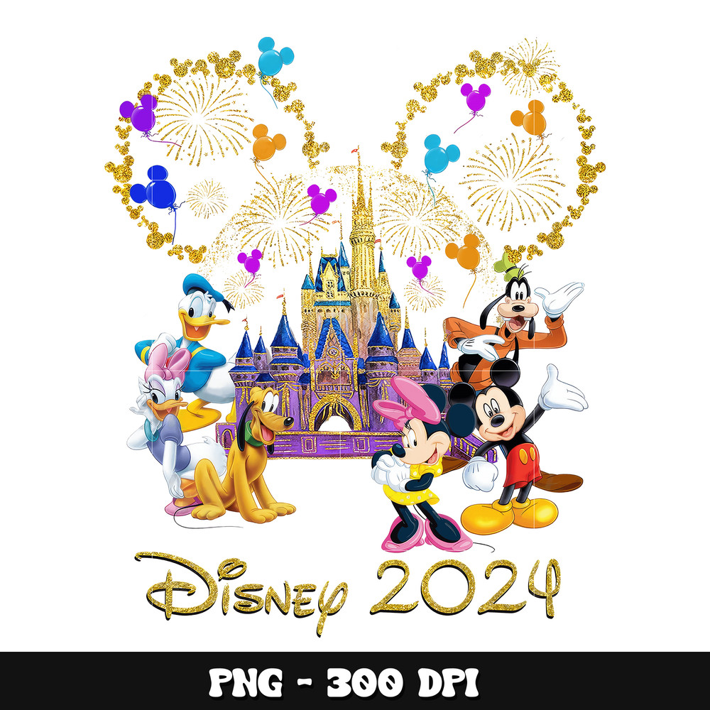Mickey head disney 2024 png