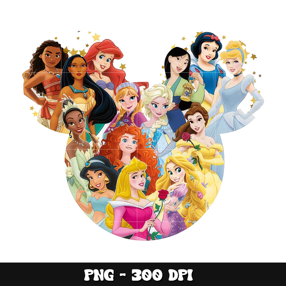 Mickey head disney princess png