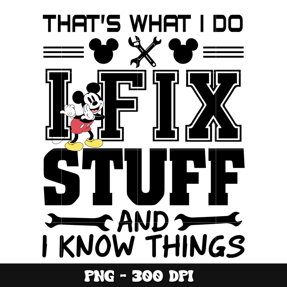 Mickey I fix stuff png