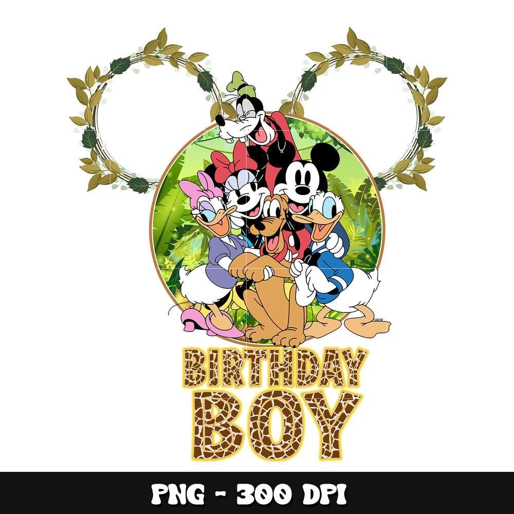 Mickey old birthday boy png