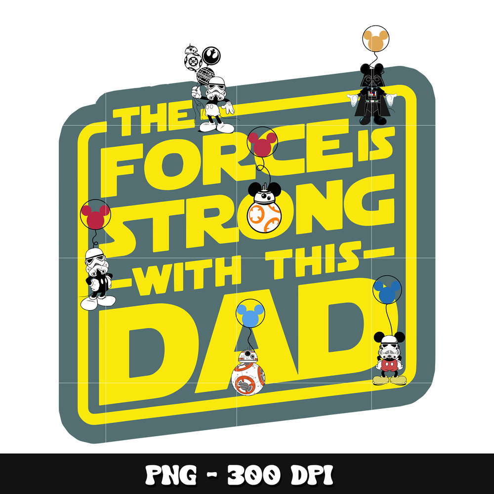 Mickey x star wars png