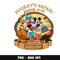 Mickey's friends safari travel and co png