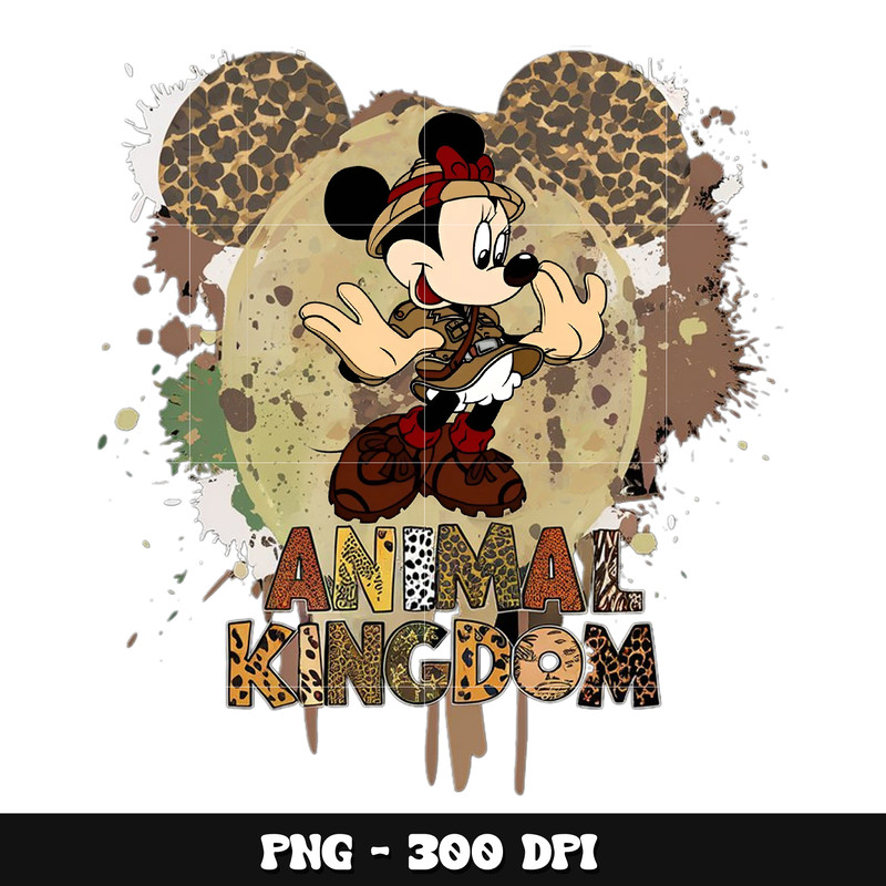 Minnie mouse animal kingdom png