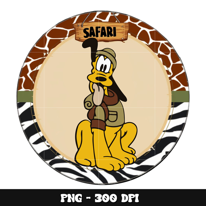 Pluto disney safari png
