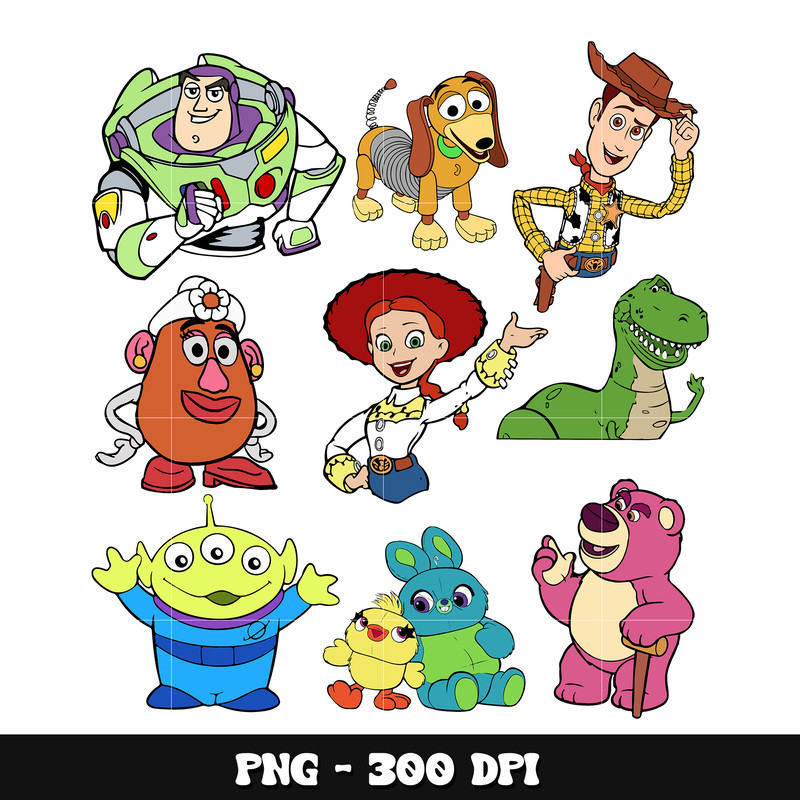 Toy story friends png