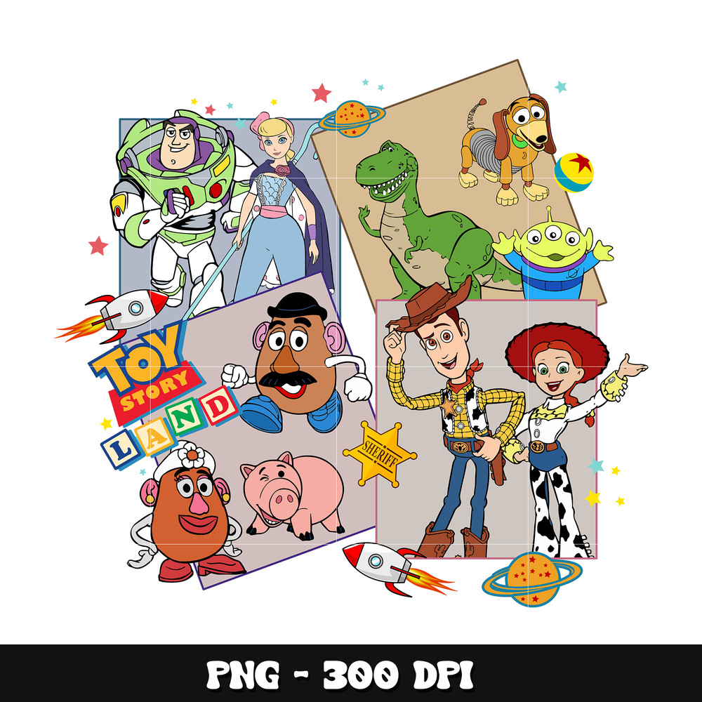 Toy story land png
