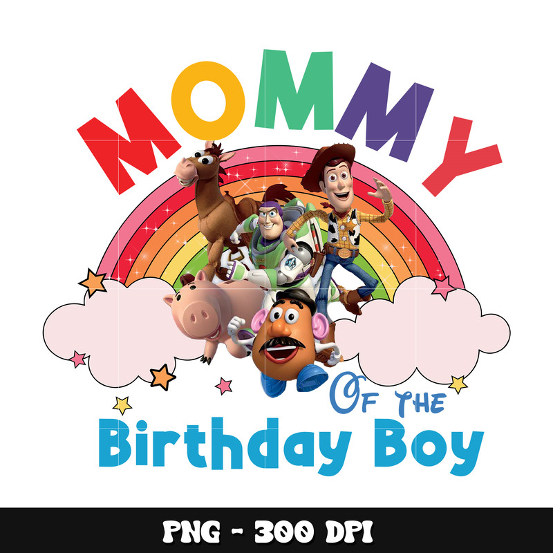 Toy story mommy of the birthday boy png
