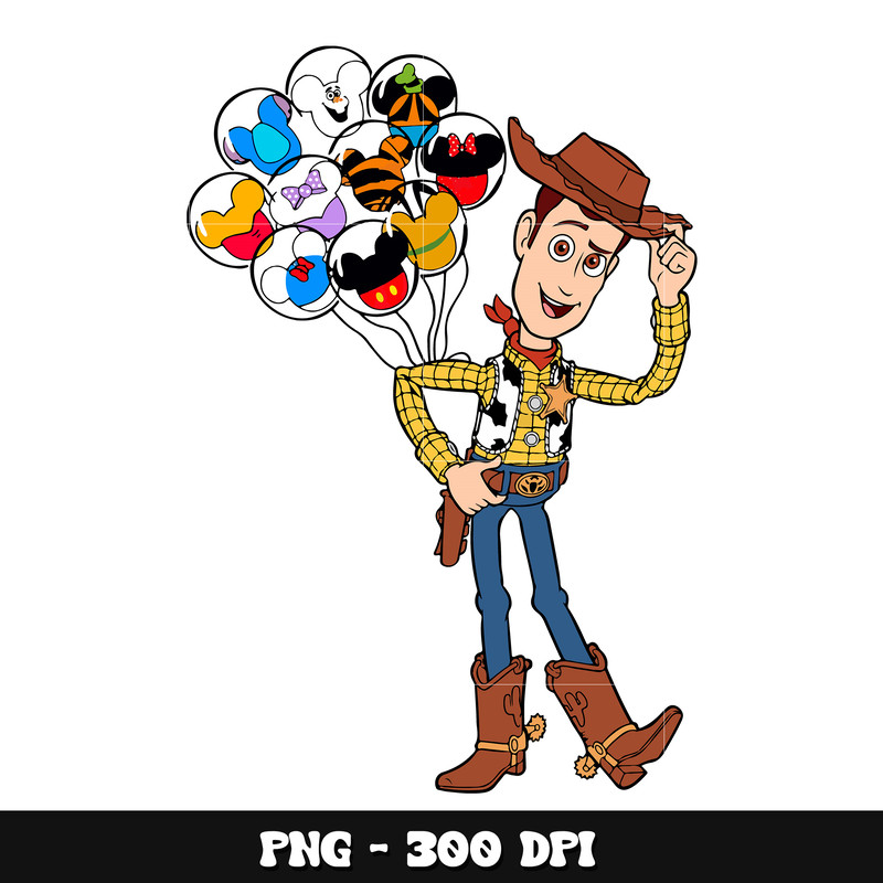 Woody and mickey mouse png