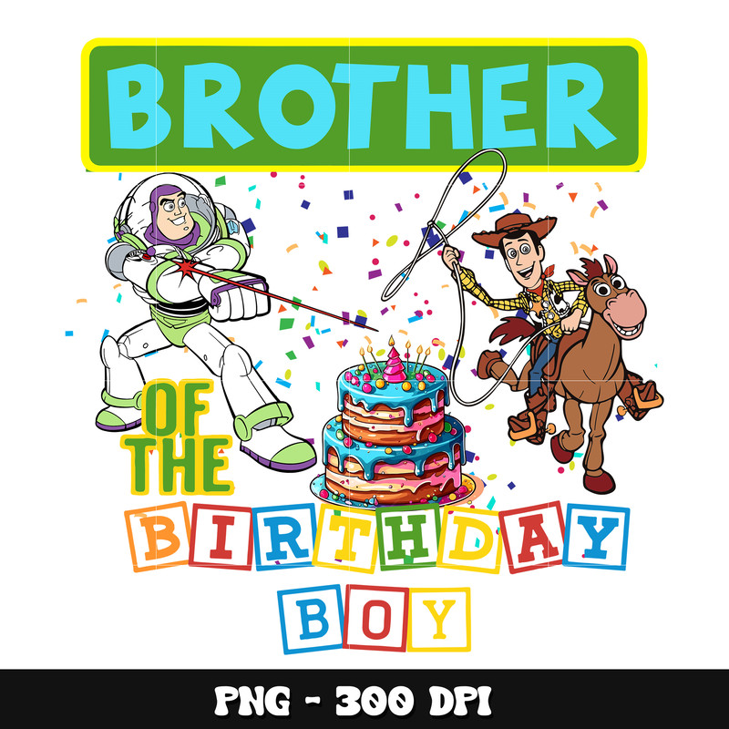 Woody brother of the birthday boy png