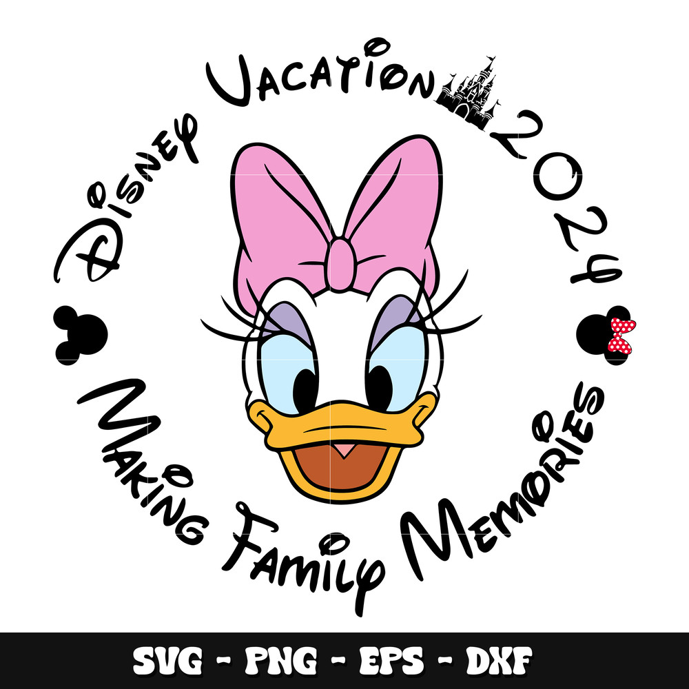 Daisy disney vacation 2024 svg
