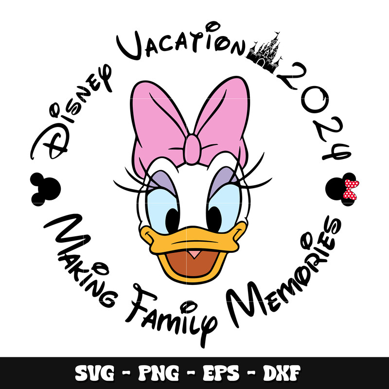 Daisy disney vacation 2024 svg