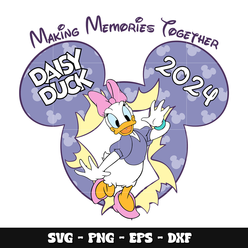 Daisy making memories svg