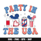Mickey beer party in the usa svg