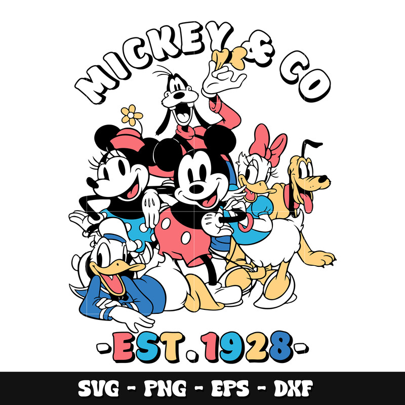 Mickey co est 1928 svg