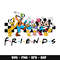 Mickey disney friends svg