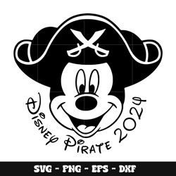 mickey disney pirate 2024 svg