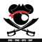 Mickey head private svg