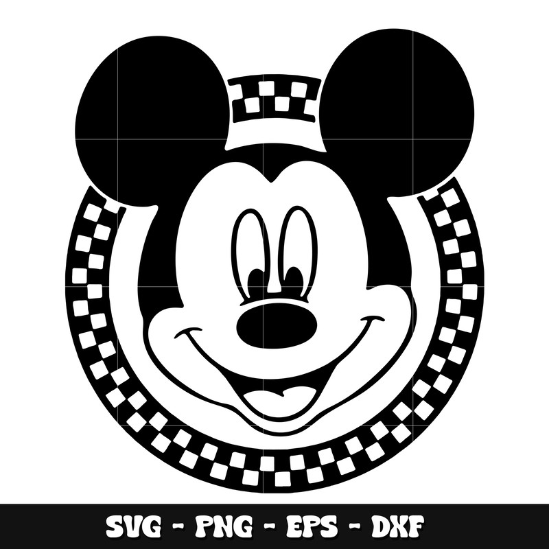 Mickey mouse disney head svg