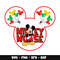 Mickey mouse head svg