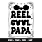 Mickey reel cool papa svg