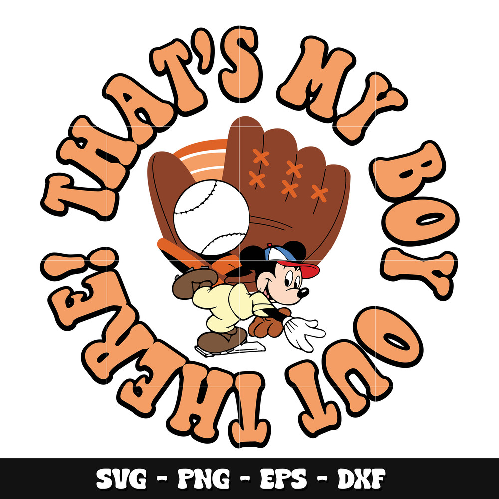 Mickey that's my boy svg