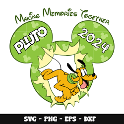 pluto making memories svg
