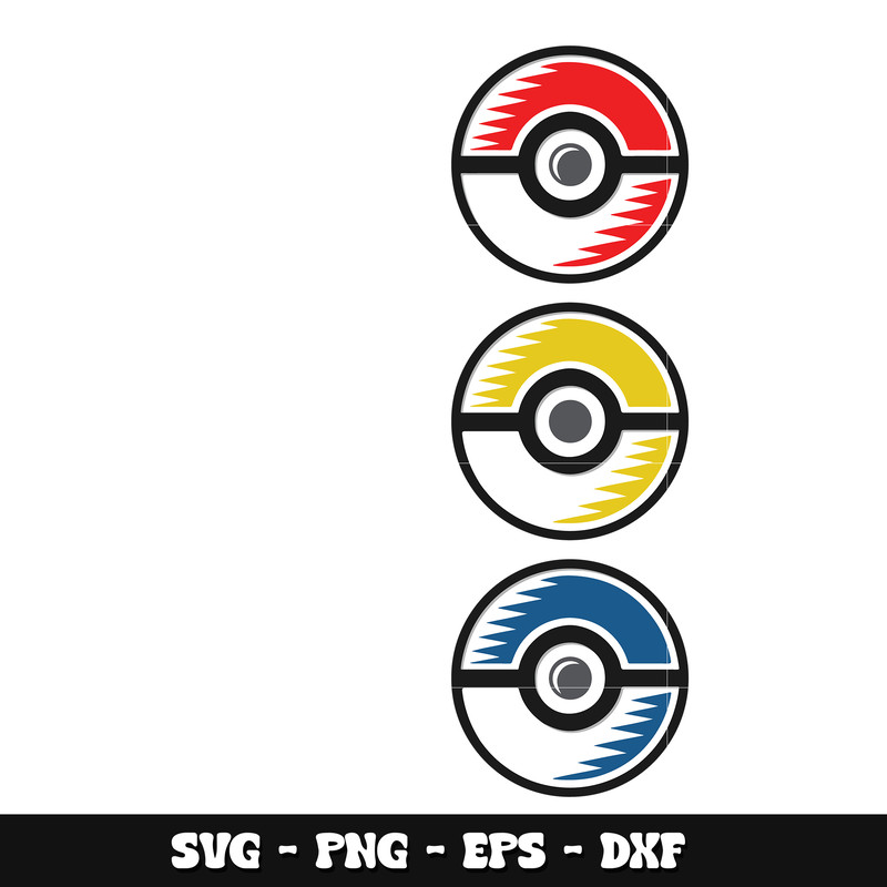 Ball pokemon svg, Pokemon anime svg