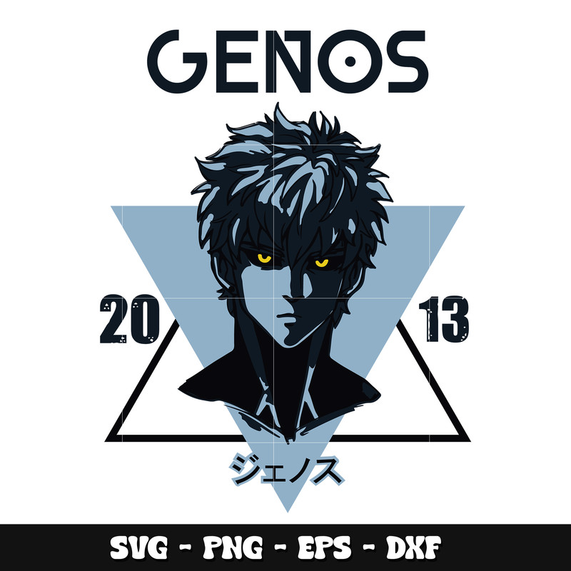 Genos 2013 design svg, One punch svg