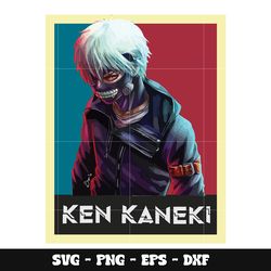kaneki ken anime svg, tokyo ghoul svg