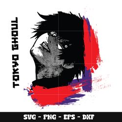 ken kaneki design svg, tokyo ghoul svg
