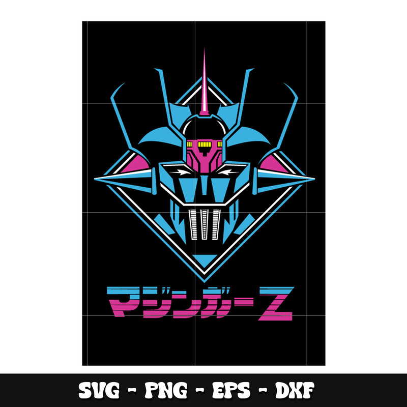 Mazinger z logo svg, anime svg