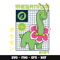 Meganium svg, Pokemon anime svg