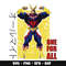 One for all All Might svg, My hero academia svg