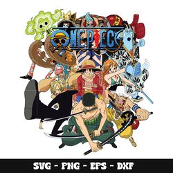 one piece svg, one piece anime svg