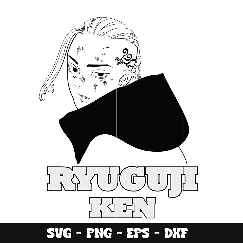 Ryuguji ken svg, Tokyo revengers svg