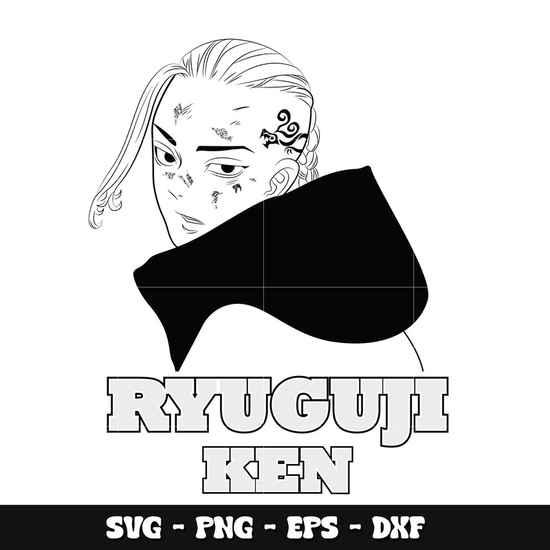 Ryuguji ken svg, Tokyo revengers svg